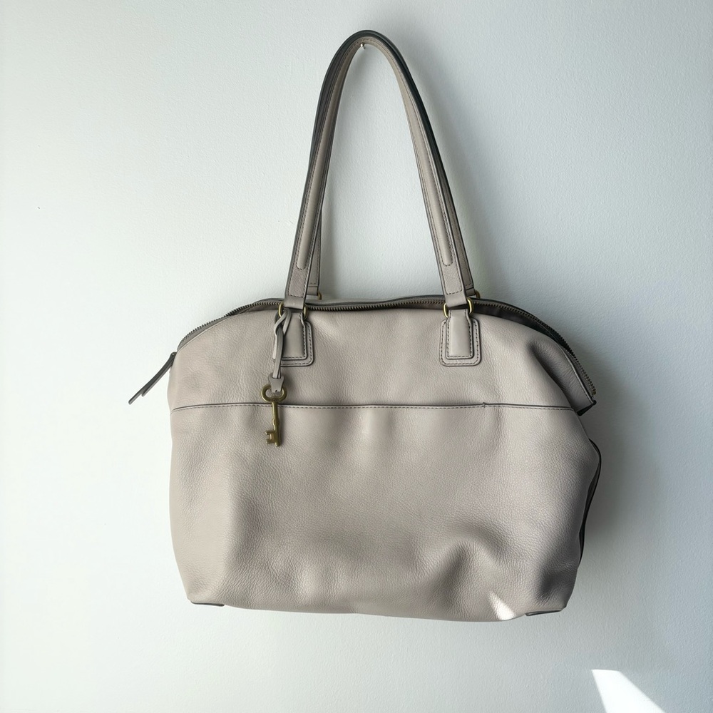 Grey Tote // Fossil